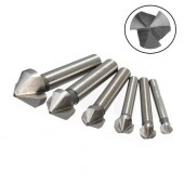 Набір з 6 зенковок циліндричних, 6.3 / 20.5мм, HSS сталь