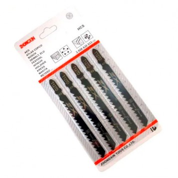 Пилка, полотно для електролобзика по металу, T127D, HCS-сталь, 5шт