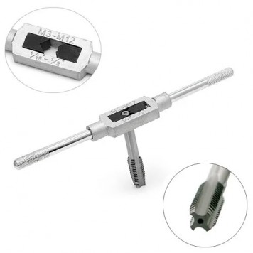 Вороток с установленным метчиком-1