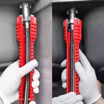 Подсоединение гибкого шланга в труднодоступном месте-2