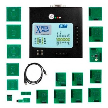 Комплект поставки программатора Xprog Box 5.55-1