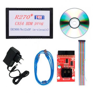 Комплект поставки коректор одометра R270 + CAS4 BDM-1