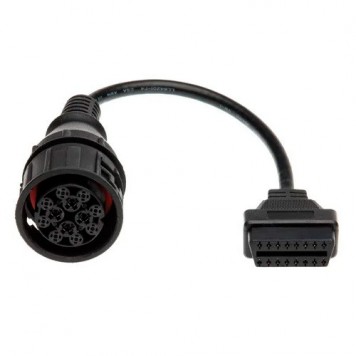 Переходник с OBD2 16pin мама на MAN 12pin мама
