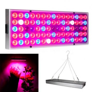 Фітолампи фітопанель для рослин, повний спектр 25Вт 75LED 220В