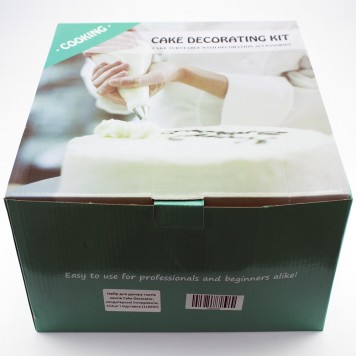 Набір для декору тортів кексів, кондитерські інструменти, 212шт і підставка в упаковці-4
