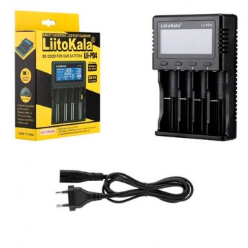 Комплект поставки зарядного пристрою Liitokala Lii-PD4-1