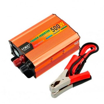 Перетворювач напруги DC / AC авто інвертор 500Вт 12-220В SSK-500W