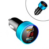 Автомобильное зарядное устройство 2x USB 2.4А QC3.0 в прикуриватель Автомобильное зарядное устройство 2x USB 2.4А QC3.0 в прикуриватель