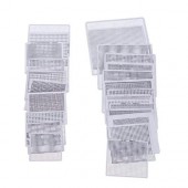 Набір з 27 універсальних BGA трафаретів прямого нагріву Набір з 27 універсальних BGA трафаретів прямого нагріву