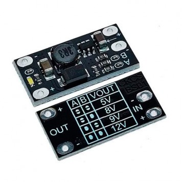 Перетворювач напруги підвищувальний CKCS BS01 3.7 на 5 8 9 12В, 1А