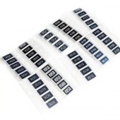Резистори SMD 2512 1Вт 50шт 1% 0.01-1Ом