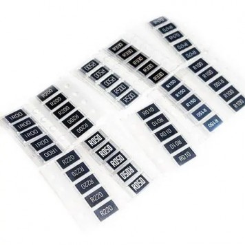 Резистори SMD 2512 1Вт 50шт 1% 0.01-1Ом