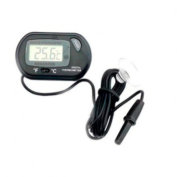 Термометр цифровой для аквариума с ЖК-дисплеем и выносным датчиком