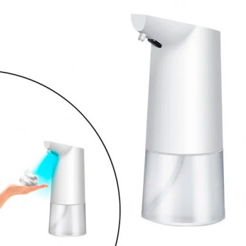 Дозатор пінного мила працює при наближенні рук до сенсорного датчика-1