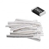 Резисторы SMD 0402 1/16Вт 660шт 5% 1Ом-1МОм