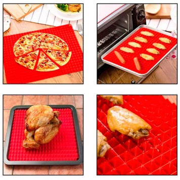 Практика застосування килимка силіконового пірамідок 39x27см-1