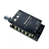 Аудіо підсилювач потужності звуку HiFi 2x100Вт Bluetooth 5.0 TPA3116, ZK-1002 Аудіо підсилювач потужності звуку HiFi 2x100Вт Bluetooth 5.0 TPA3116, ZK-1002