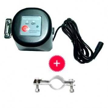 Електропривід шарового крана сервопривід бездротовий Wi-Fi, кріплення 1/2