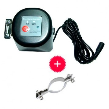 Електропривід шарового крана сервопривід бездротовий Wi-Fi, кріплення 3/4