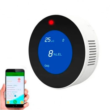 Датчик витоку природного газу бездротовий Wi-Fi, microUSB GSM-GS03