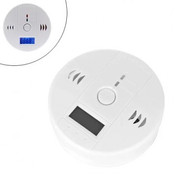 Датчик чадного газу бездротовий СО, автономна сигналізація ZC-C001