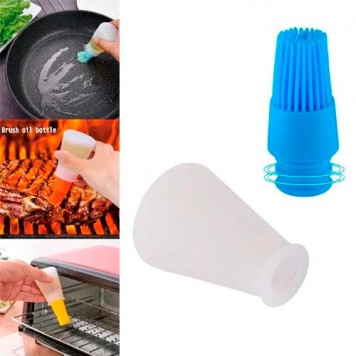 Застосування контейнера ємності з пензликом та дозатором для олії-2