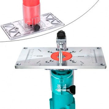 Пластина установлена на фрезер-1