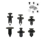 Набір з 190 автомобільних кріплень, пістонів, кліпс