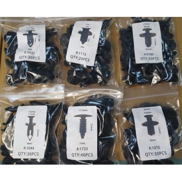 На паперових вкладишах зовнішній вигляд, розміри, модель та кількість кліпс-1