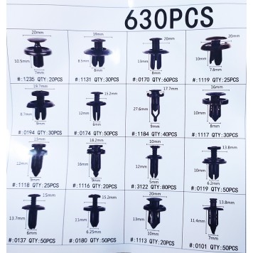 Зображення, модель, розміри та кількість кліпсів у наборі-3