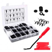 Набір з 435 автомобільних кріплень, пістонів, кліпс, комплект знімачів