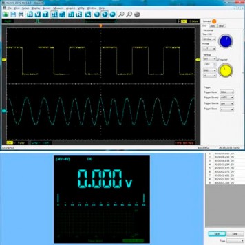 Пользовательский интерфейс управления осциллографа-2