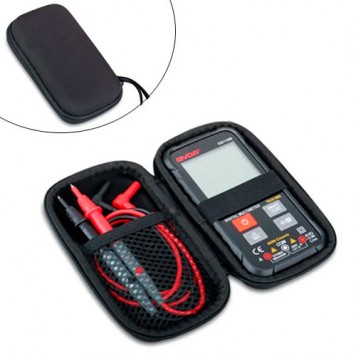 Мультиметр GVDA GD118B и щупы к нему размещаются в чехле-1