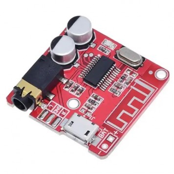 Модуль аудіо Bluetooth 5.0 стерео 3Вт 3.7-5В AUX, XY-BT-MINI