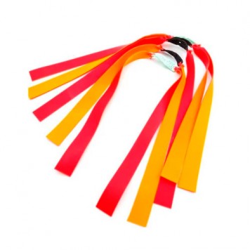 5x Гумка плоска товщиною 0,8 мм для рогатки, латекс