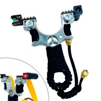 Рогатка з нічним прицілом та рівнем для спорту, технологічна, Мерседес