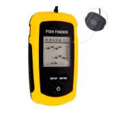 Эхолот для рыбалки до 100м, сонар портативный универсальный
