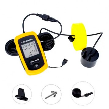 Комплект поставки эхолота для рыбалки до 100 м, сонара портативного универсального-1