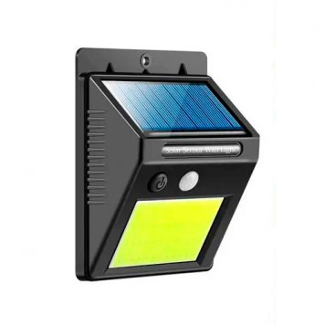 Ліхтар настінний світильник 48 COB на сонячній батареї 1200мАч