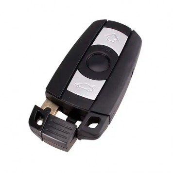 Ключ заготовка, смарт корпус под чип, 3кн DKT0269, BMW, HU92