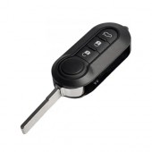 Выкидной ключ, корпус под чип, 3кн DKT0269, Fiat, SIP22