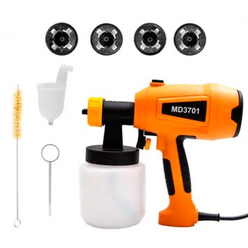 Комплект поставки электрического краскопульта MD3701-3