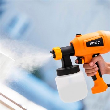 Краскопульт создает равномерное распыление ЛКМ-2