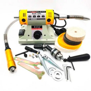 Шліфувальний верстат з гнучким валом, шліфмотор 350Вт 10000обмін 220В, ТМ-2