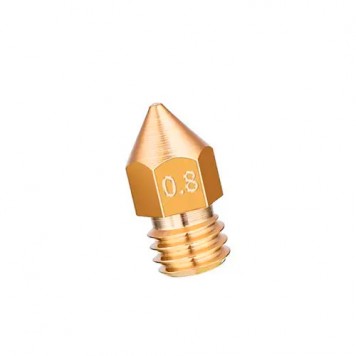 Сопло MK8 MK9 0.8мм під 1.75мм нитка для 3D-принтера