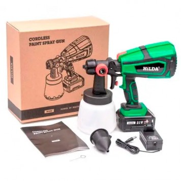 Комплект поставки краскопульта HILDA CDSP004-1
