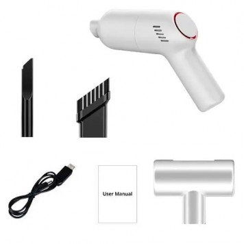 Комплект поставки пилососу автомобільного акумуляторного LT-101C-3