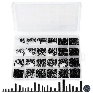 Пластиковый кейс разделен на 24 секции для каждого размера винтов-1