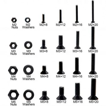 Фізичні розміри елементів набору-1