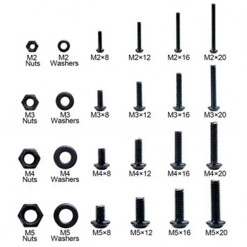 Фізичні розміри елементів набору-1
